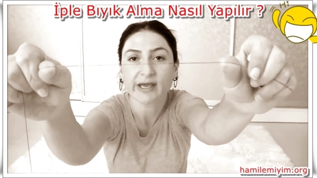 İple tüy bıyık nasıl alınır?