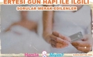 Ertesi gün hapı gebeliği önler mi ?