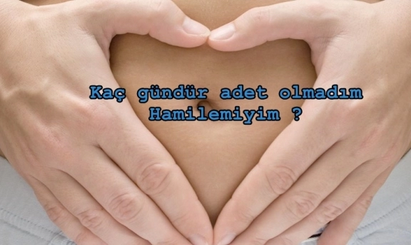 Kaç gündür adet olmadım hamilemiyim ?