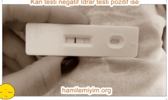 Kan testi negatif ama hamileyim hamile olanlar