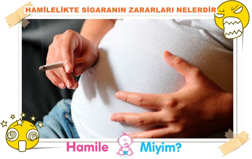 hamilelikte sigara içenler